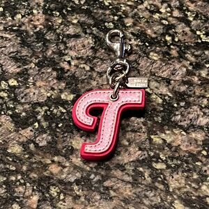 Coach Letter T Bag Charm
